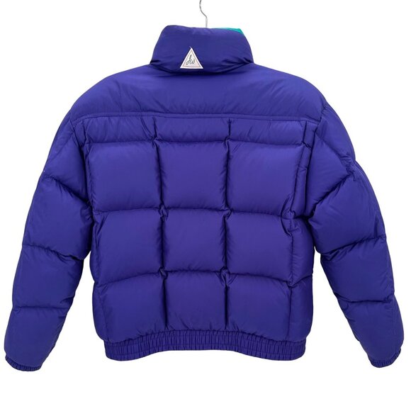 Vintage L.L. Bean Womens Mountain Classics Purple Goose Down Puffer Jacket M - Picture 3 of 10